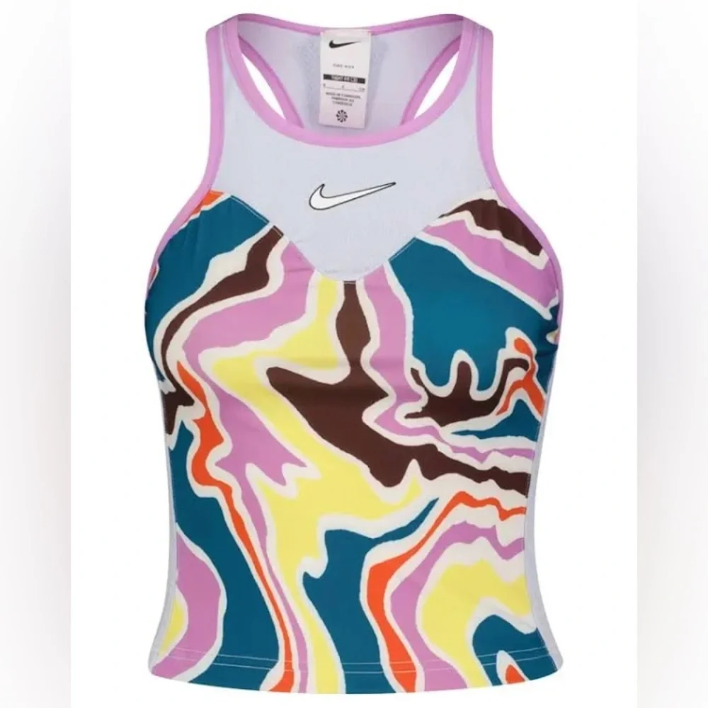 Nike Court Dri‎ Fit Slam Tight Fit Tank Top.